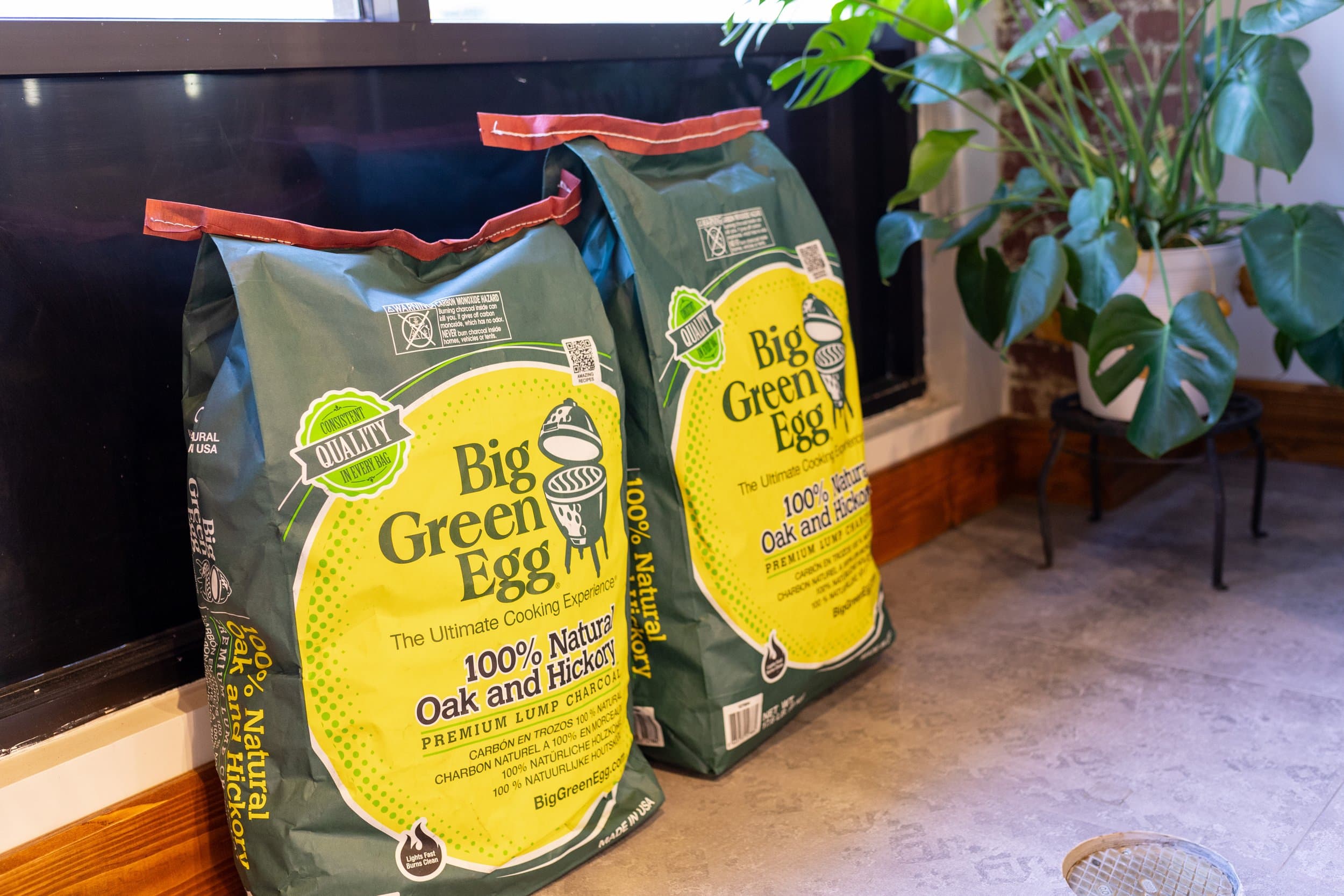 Clines Custom Meats Big Green Egg Charcoal.jpg